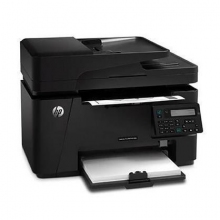 惠普（H P） 惠普M128fn黑白激光多功能傳真一體機 網(wǎng)絡電話打印復印掃描傳真 黑色